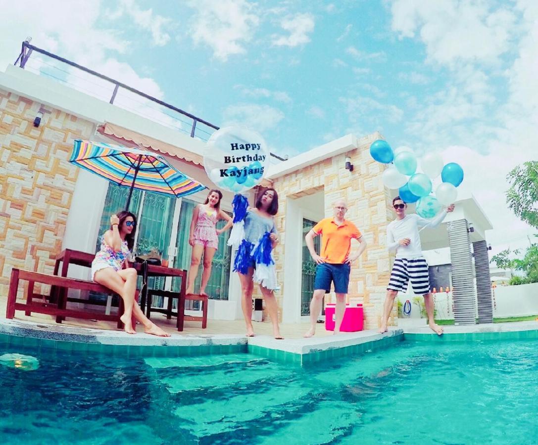 Rocky Party Pool Villa Huahin 3 Bedrooom With Bbq & Karaoke Exteriör bild